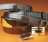Alligator Straps and Sterling Buckles