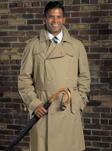 classic trench raincoat