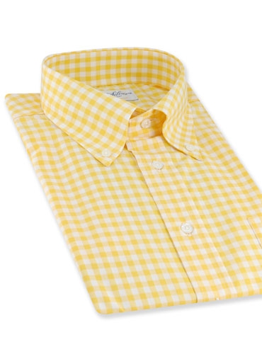 Yellow Gingham Shirt