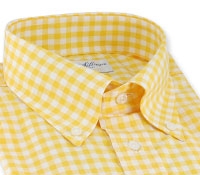 Yellow Gingham Shirt