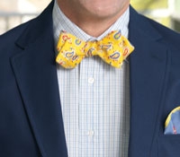 Blue Cotton Blazer