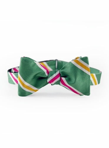 Woven Striped Bow Asparagus