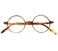Silver Line Round Frame in Paris Tortoise