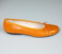 Patent Tip Flat Orange
