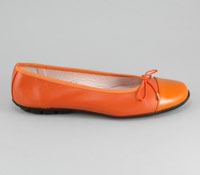 Patent Tip Flat Orange