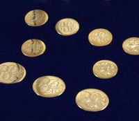 Monogram Blazer Buttons