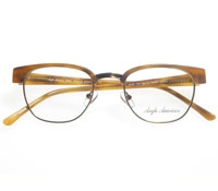 Retro Brow Frame in Wood