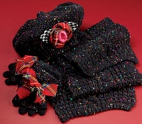 Youth Wool Blend Hat, Scarf and Gloves