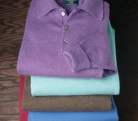Cashmere Polo Sweater