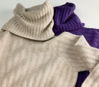 2-ply Ribbed Cashmere Sweater
