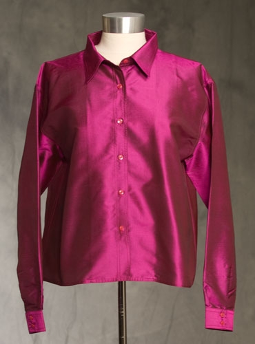 magenta mens shirt