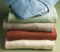 Linen V-neck Sweater