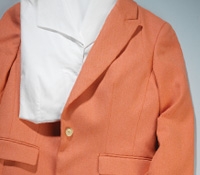 Woven Jacket in Salmon