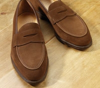 The Rosebery Loafer In Tobacco Suede