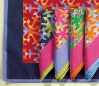 Silk Anchor Pocket Squares