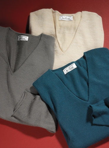 V-Neck Cashmere Sweaters