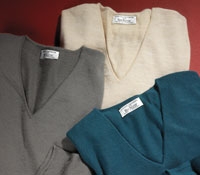 V-Neck Cashmere Sweaters