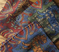 Wool & Silk Tapestry Pocket Squares