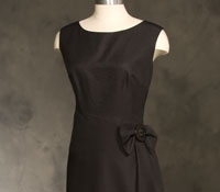 Black Scoop Neck Dress
