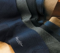 Wool/Cotton Grid Dress Socks