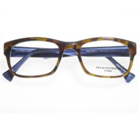 Square Frame in Tortoise and Blue
