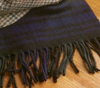 Black Watch Cashmere Scarf