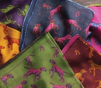 Wool & Silk Pointer Pocket Squares