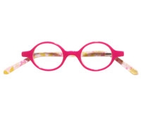 Kids Round Frames in Pink with Flowers