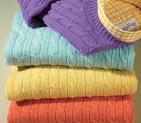 Lightweight Cashmere Crewneck Sweaters