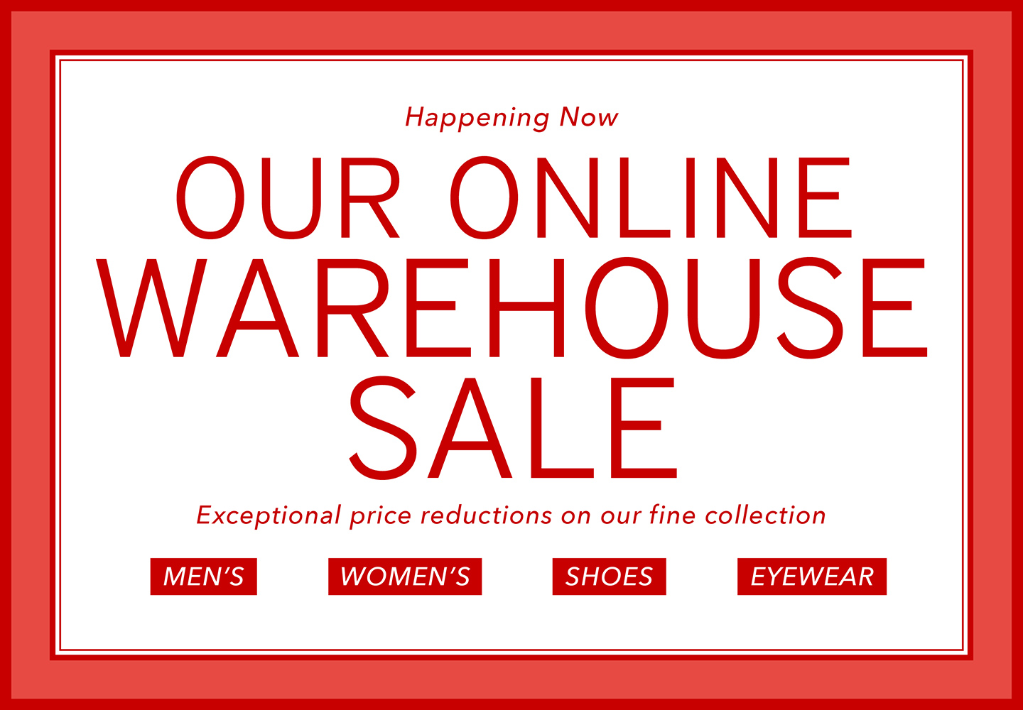 Online Warehouse Sale