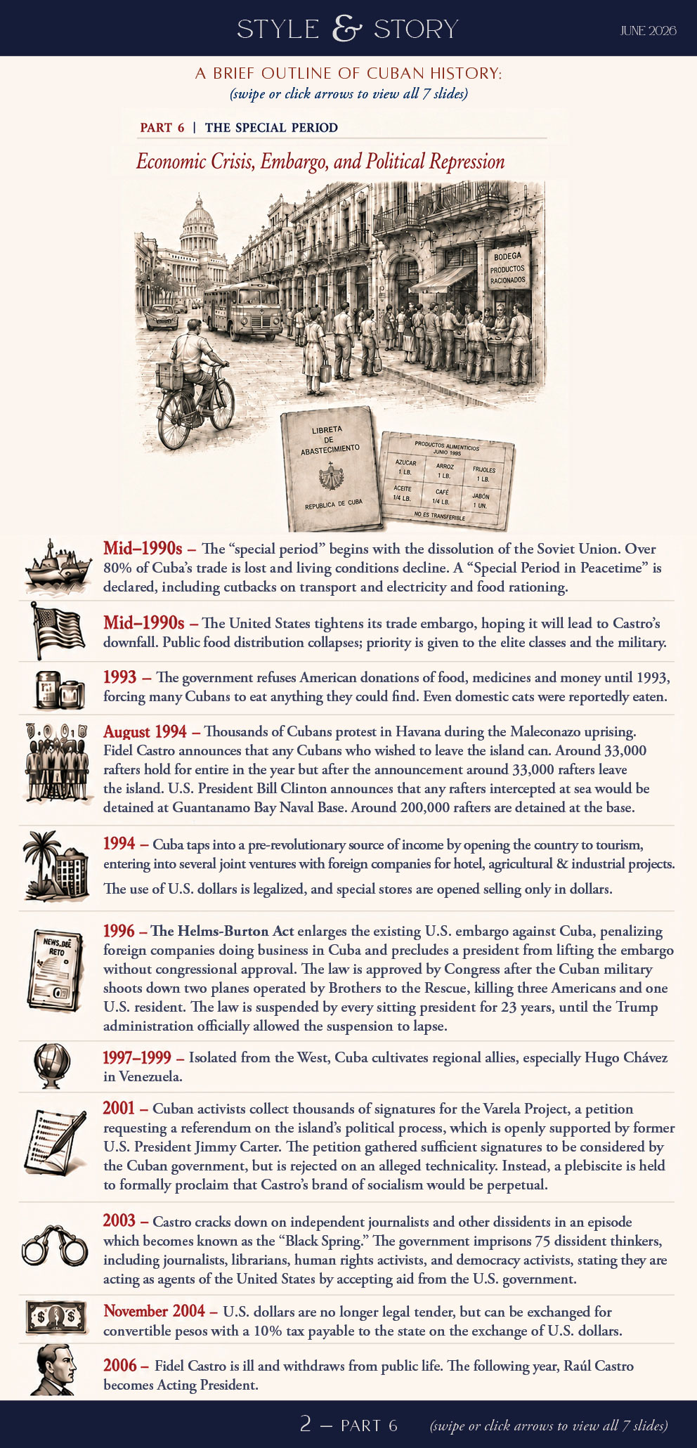 A Brief History of Cuba, Part 6: The Special Period