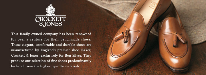 Crockett & Jones English Shoes - The Ben Silver Collection