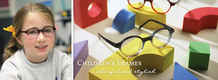 Children's Frames...colorful and stylish.