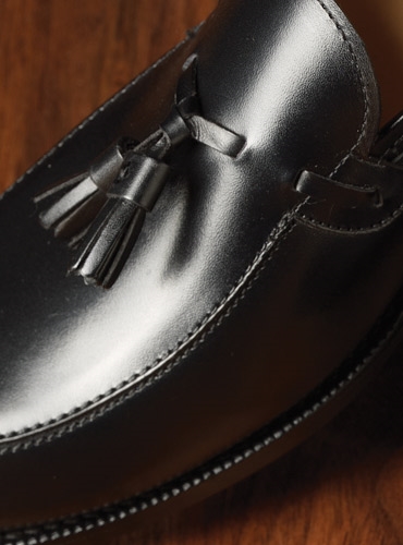 The Greensboro Tassel Loafer in Black