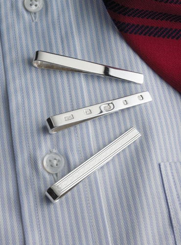 Sterling Silver Tie Bars