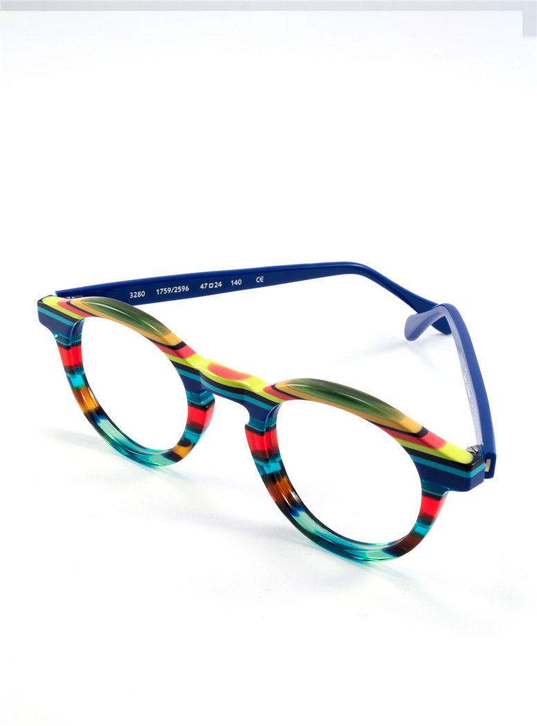 Multi-Colored Wissing P3 Frame in Blue, Red and Green