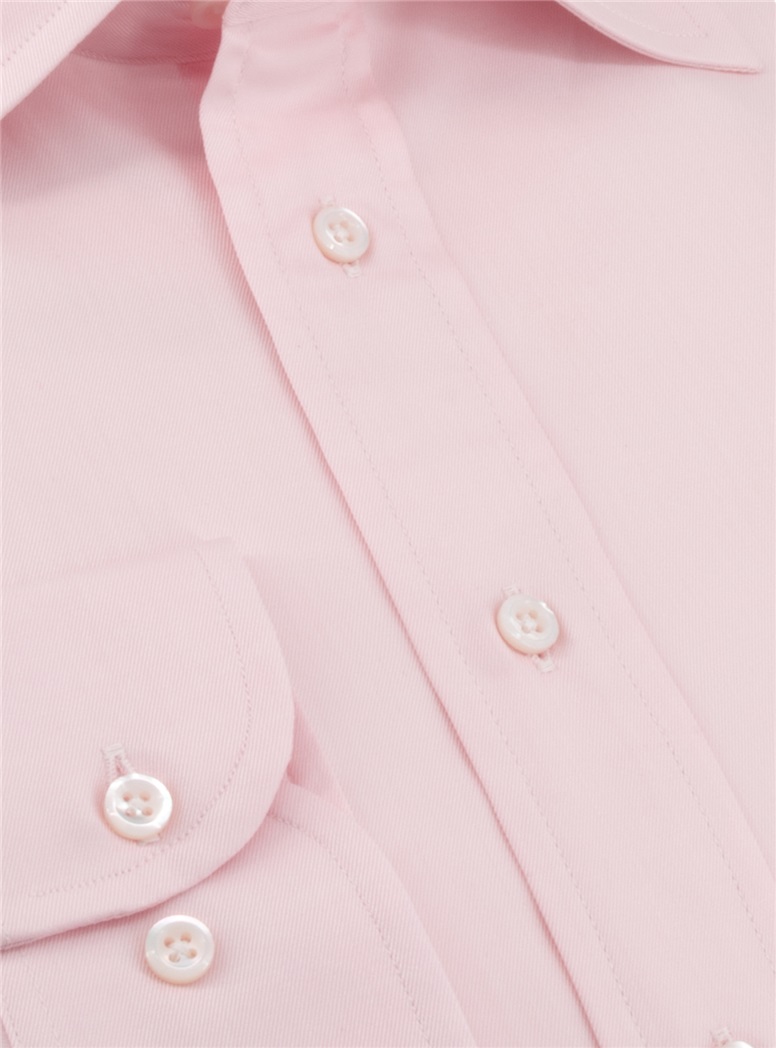 Classic Pink Twill in Kelly Collar