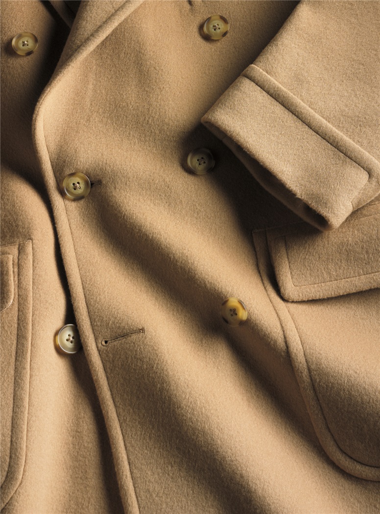 Camel hair polo on sale coat