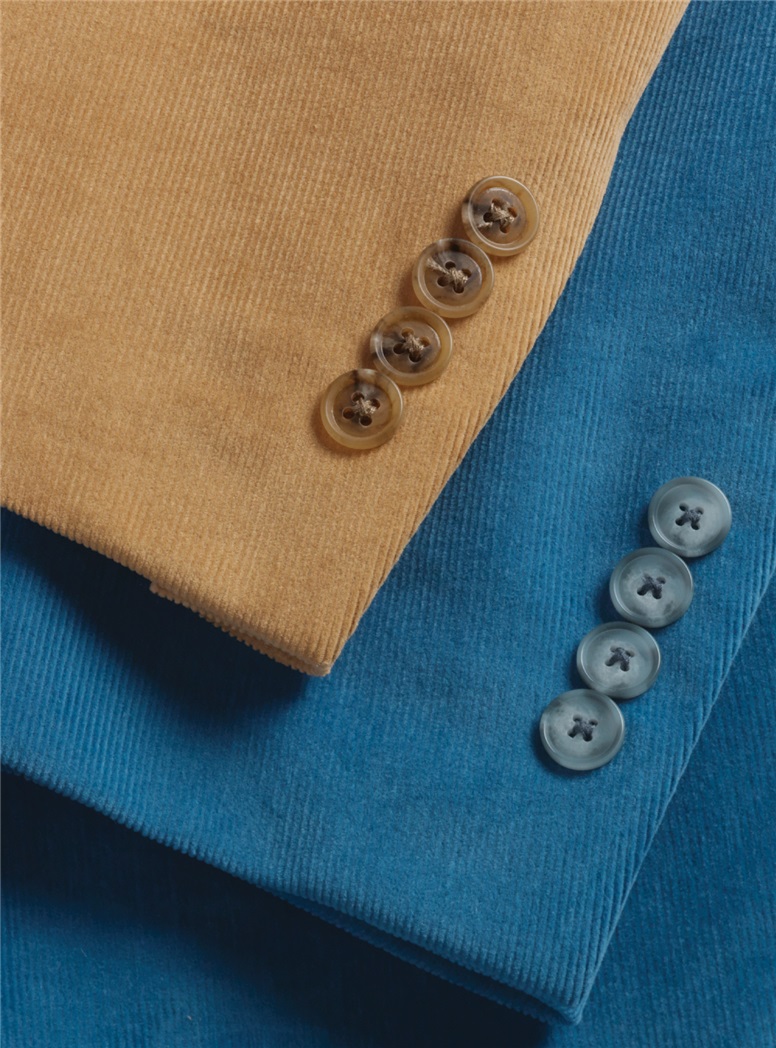 Mid-Blue Corduroy Sport Coat