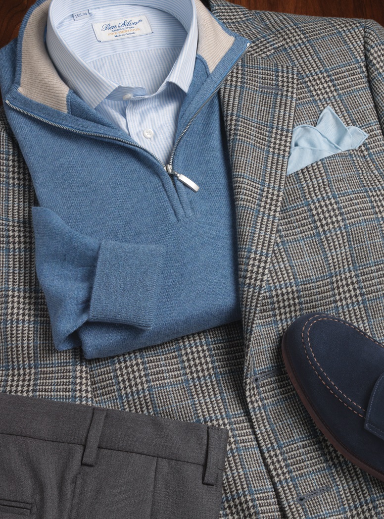 Cashmere 1/2 Zip Sweaters