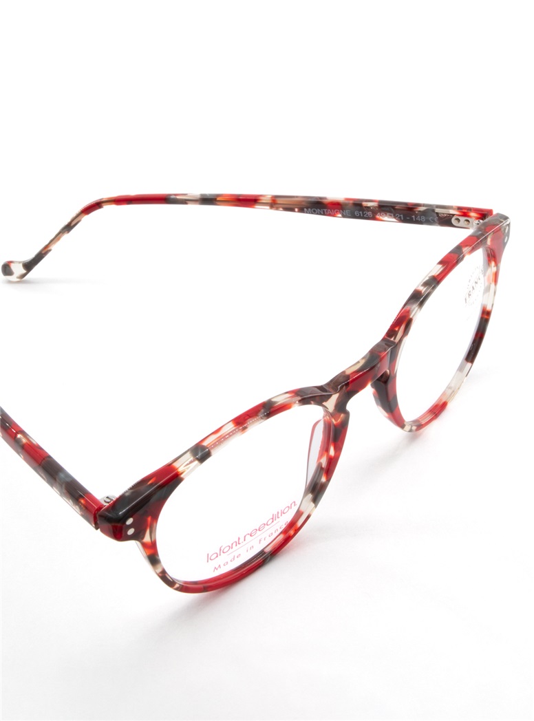 Slim P3 Frame in Red and Gray