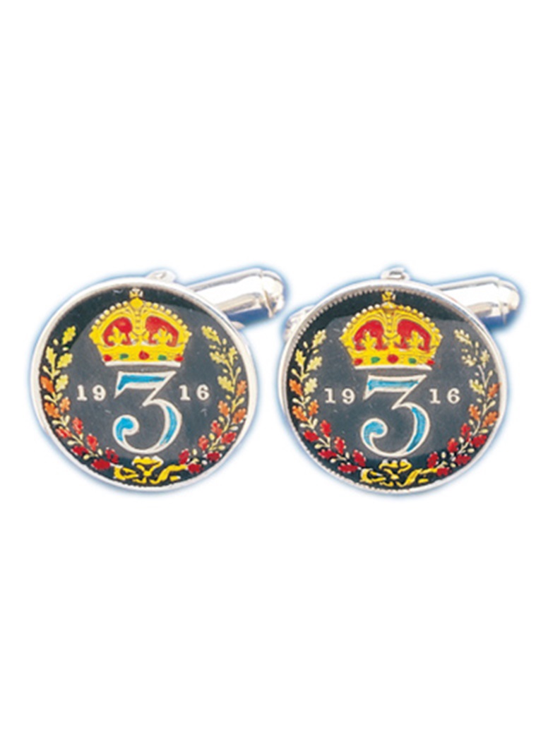 George V Threepence-Black