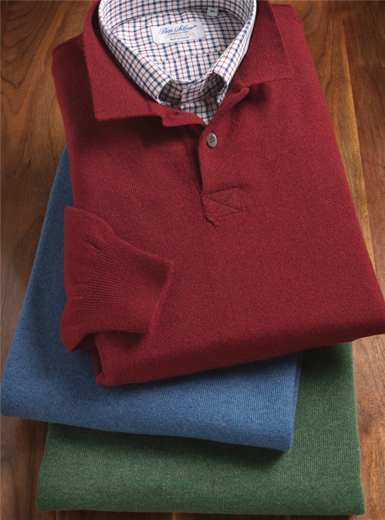 Cashmere Polo Sweaters
