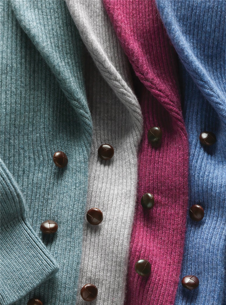 Cashmere Shawl Collar Cardigan Sweater