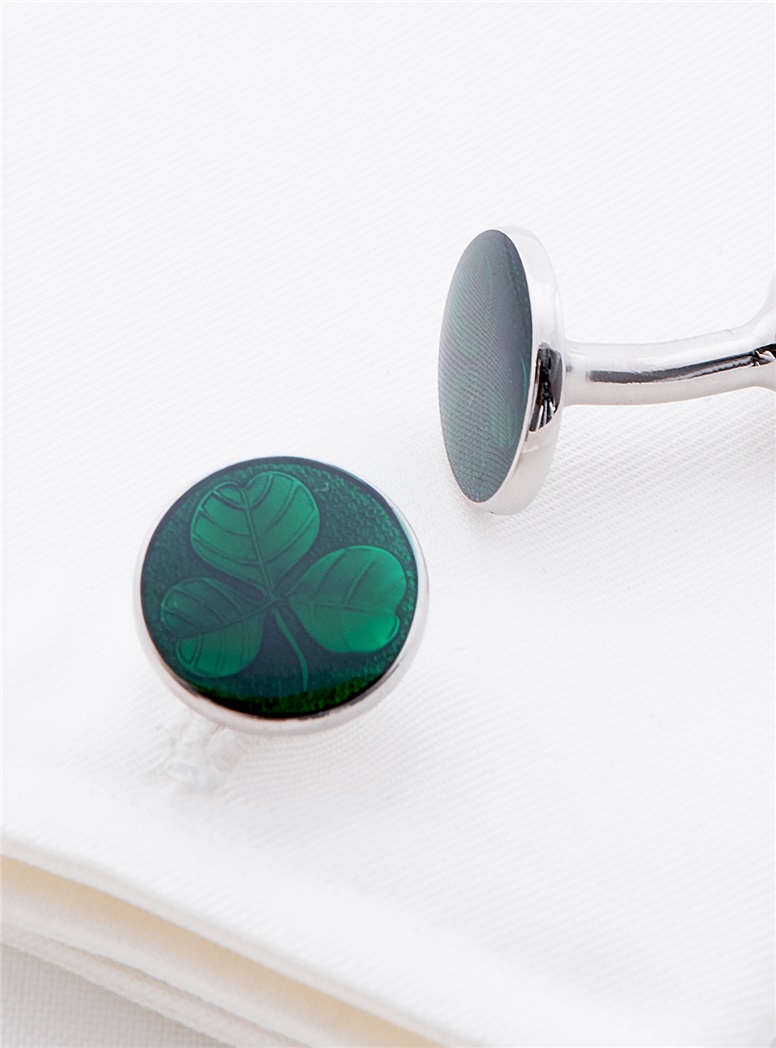 Clover Design Cufflinks