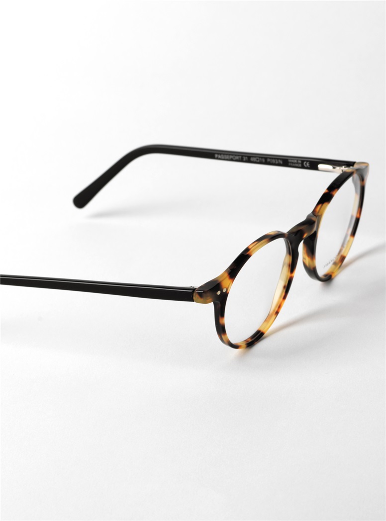 Vintage P3 Frame in Tortoise and Black