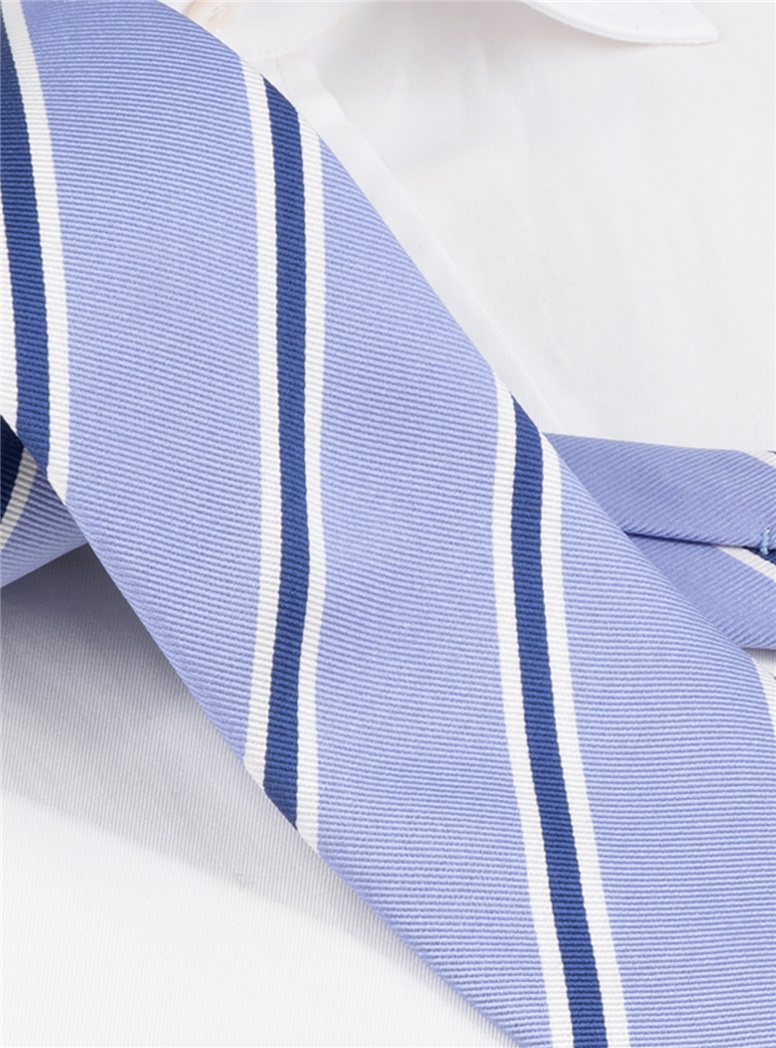 Silk Striped Tie in Dawn