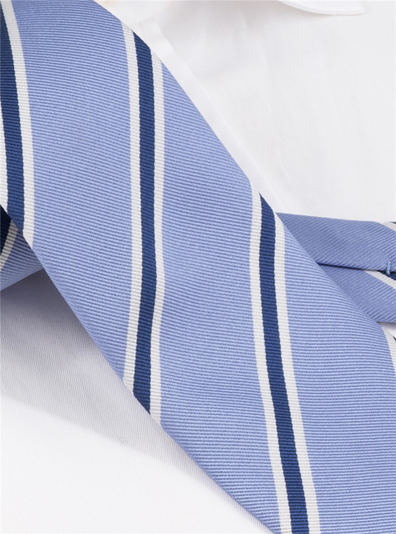 Silk Striped Tie in Dawn