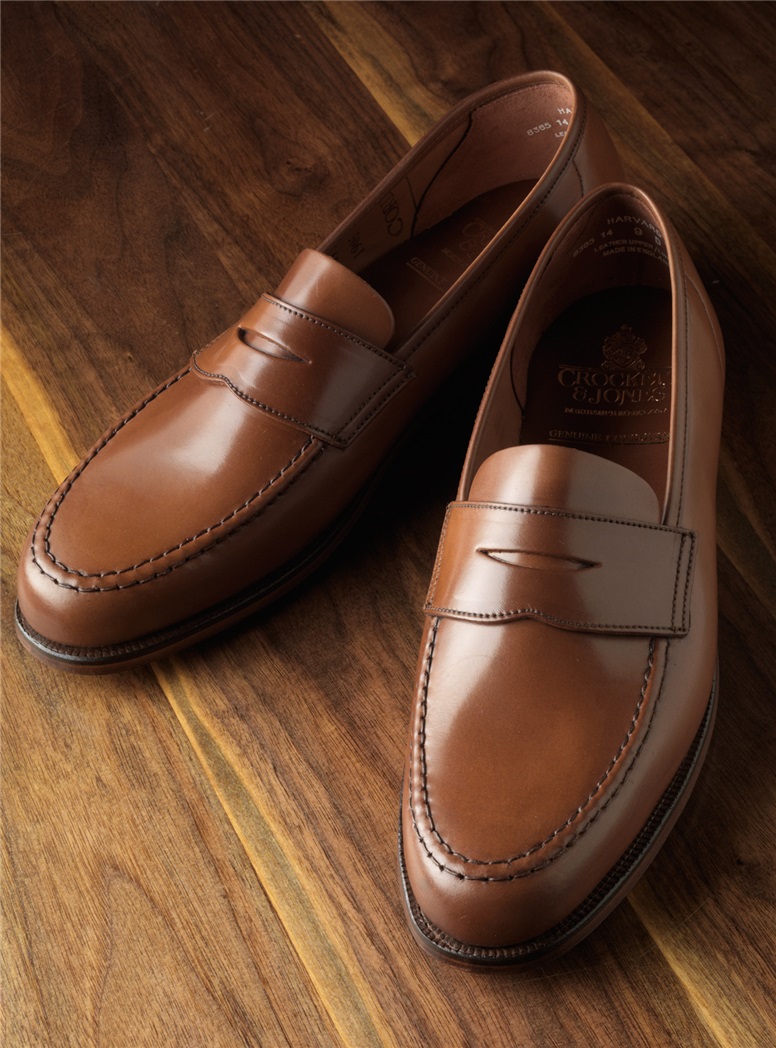 The Harvard Loafer in Whiskey Cordovan