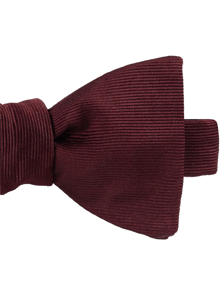 Bow Faille Burgundy